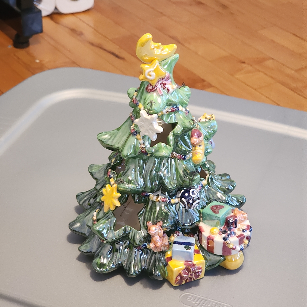 Blue Sky Multicolor Ceramic Tree Light BEAUTIFUL